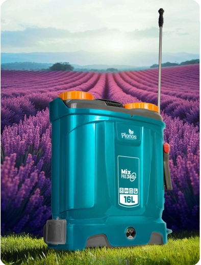 Intelligent mengen voor 100% gelijkmatige besproeiing