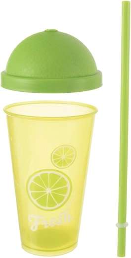 Licht en duurzaam plastic met citrusdesign