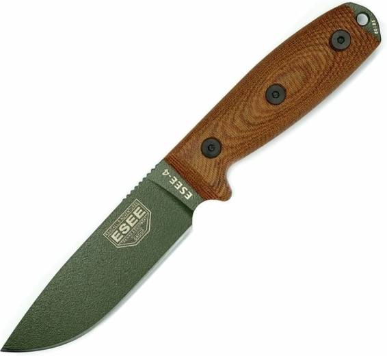 ESEE Model 4 veelzijdig outdoormes met schede