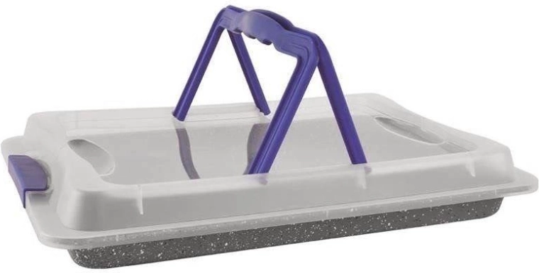 Veilig transport dankzij deksel met handgreep