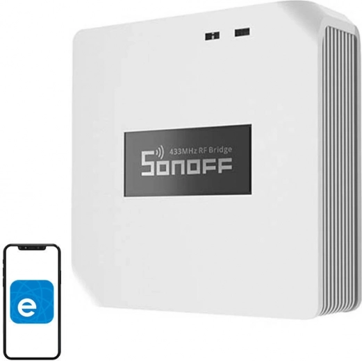 Slimme brug Wi‑Fi / RF 433 MHz Sonoff RF Bridge R2
