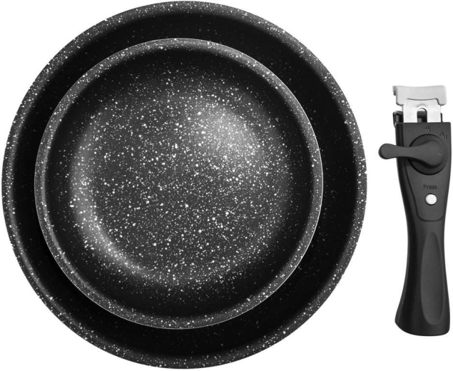 Afneembare handgreep voor maximale ruimte