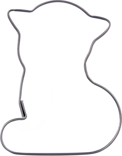 Roestvrijstalen kattenkoekjesvorm