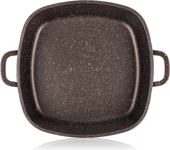 Twee-laagse antiaanbaklaag met marmerstructuur