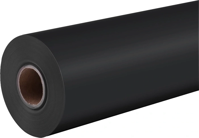 Matte zelfklevende vinylfolie HTVRONT zwart 30,5 × 180 cm