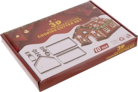 10 delen voor een compleet peperkoekhuisje