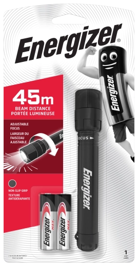 Energizer zaklamp X‑Focus LED op 2× AA