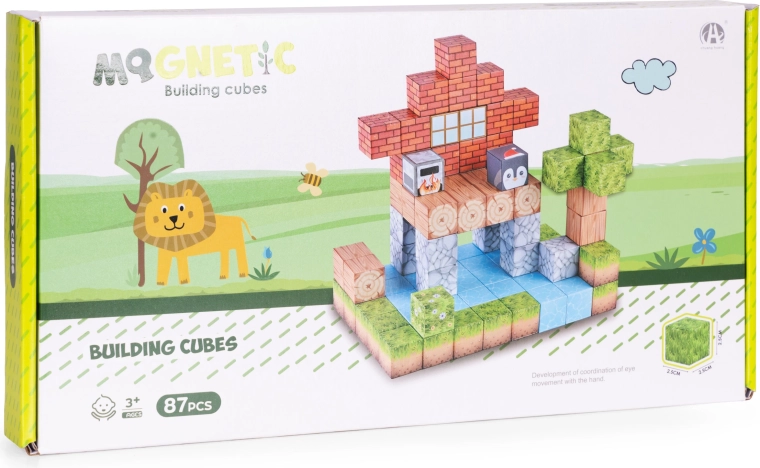 Magnetische blokken die hun vorm behouden