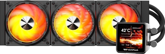 Koperen basis en efficiënte radiator