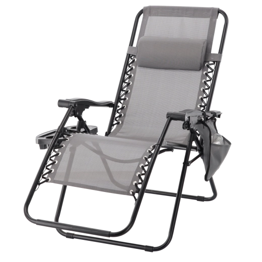 Ademend Textilene en stevig stalen frame