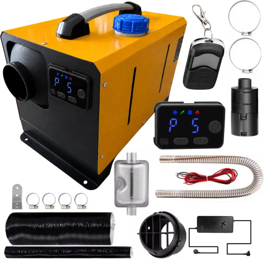 Complete accessoireset in de verpakking