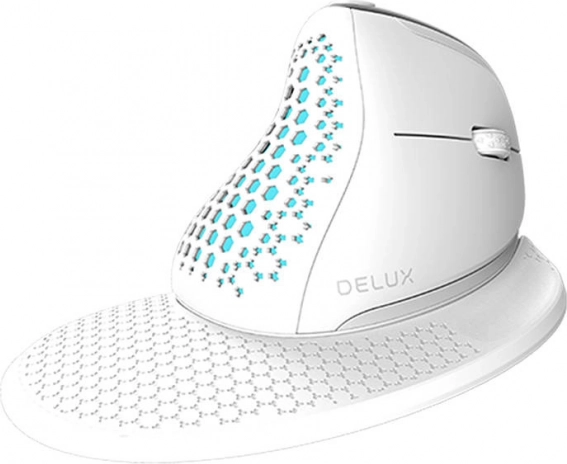 Draadloze verticale muis Delux M618XSD