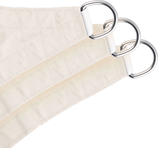 Versterkte hoeken en metalen ringen voor zekere bevestiging