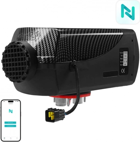 Onafhankelijke dieselverwarming BlitzWolf 5 kW, 12 V met Bluetooth en afstandsbediening