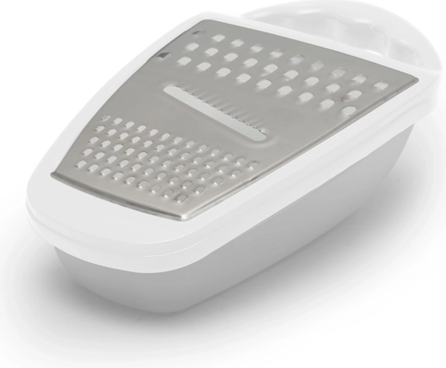 Metalen rasp met opvangbak