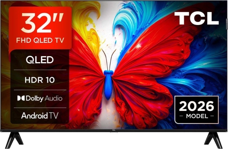 TCL 32" QLED-televisie 32S5L - 1 stuk