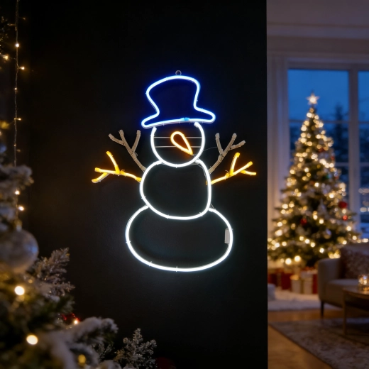 Opvallende veelkleurige LED-neon