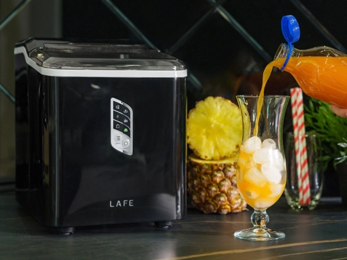 Snelle ijsproductie in 8 minuten