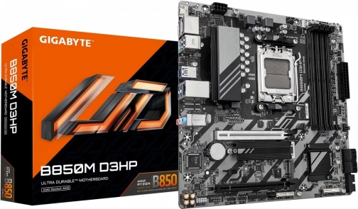 Gigabyte B850M D3HP – moederbord AM5 met DDR5 en M.2 PCIe 5.0