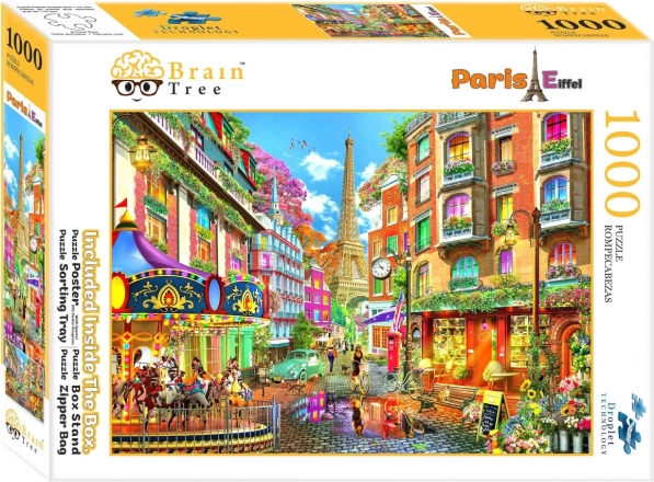Puzzel Brain Tree Parijs 1000 stukjes