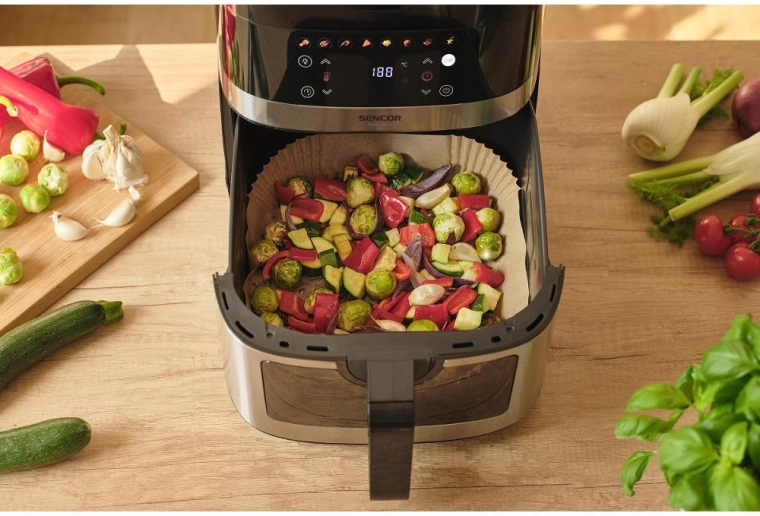 Voor comfortabel koken in de airfryer