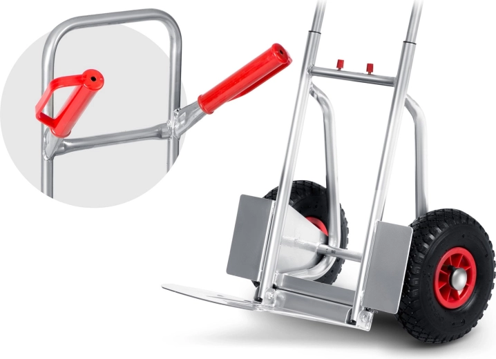 Duurzaam verzinkt frame en zekere grip