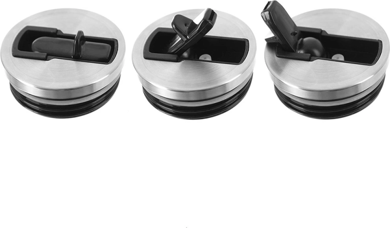 Lekdichte deksel tegen morsen