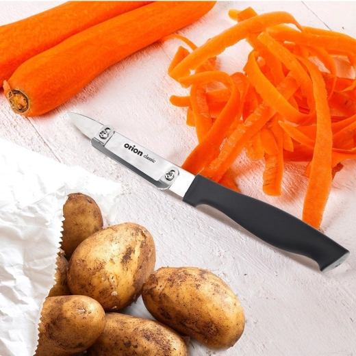 Scherp roestvrijstalen lemmet voor nauwkeurig schillen