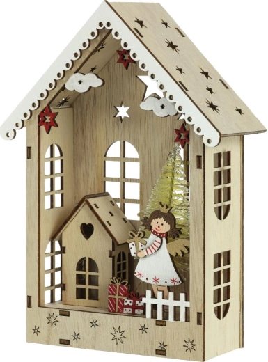 Betoverend kersttafereel
