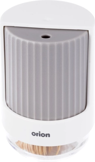 Orion bamboe tandenstokers in ronde dispenser, 300 stuks