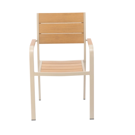 Comfortabele lamellen in houtdecor