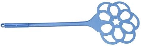 Tapijtklopper 53 cm kunststof – kleurenmix