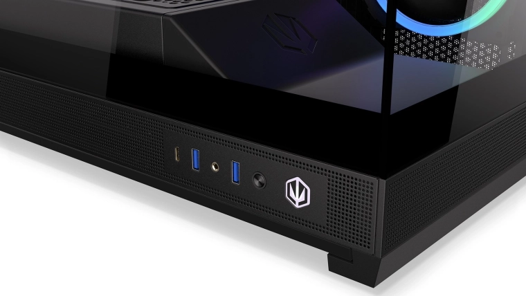 Zijwaartse I/O met snelle USB‑C altijd binnen handbereik