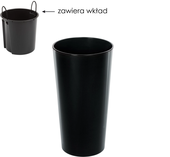 Uitneembare inzet voor eenvoudig verplanten