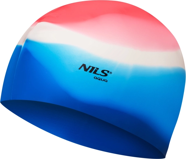 Siliconen badmuts NILS Aqua multicolor