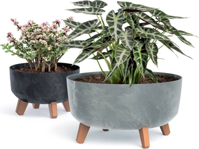 Stabiele pootjes met houtdecor