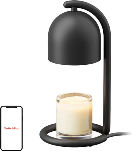 SwitchBot slimme kaarsenwarmer (candle warmer) zwart