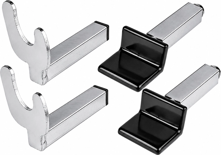 Verwisselbare haken en adapters voor verschillende bevestigingstypes