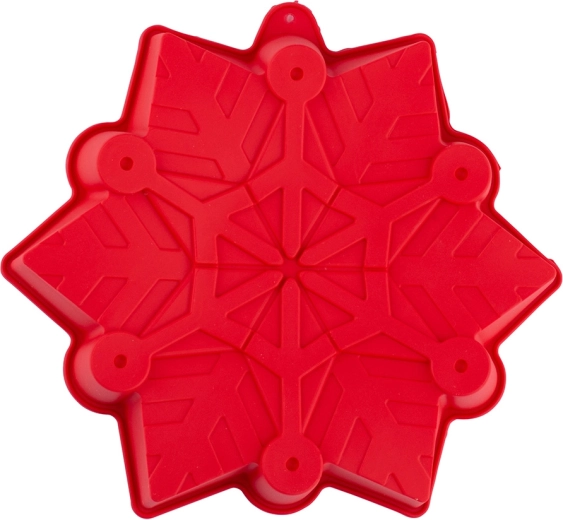 AltomDesign siliconen bakvorm in de vorm van een sneeuwvlok 28 × 24,5 cm