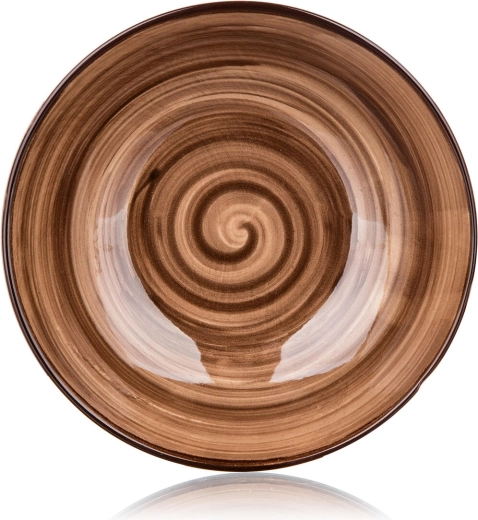 Elegante bruine look voor dagelijks tafelen