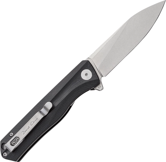 Stevig D2-stalen lemmet met stonewash-afwerking
