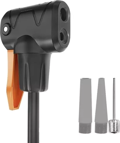 Universele pompkop + 3 adapters in de verpakking