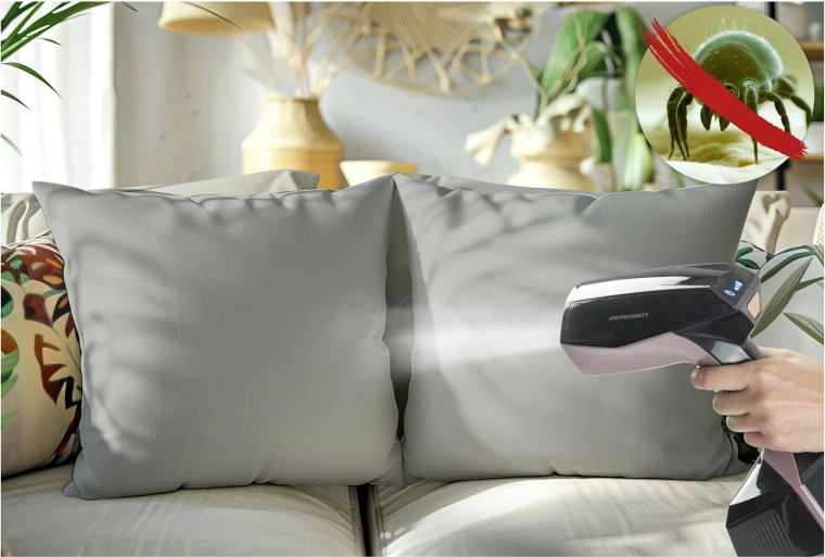 Desinfectie met stoom zonder chemicaliën