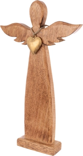 Gouden hart als subtiel accent