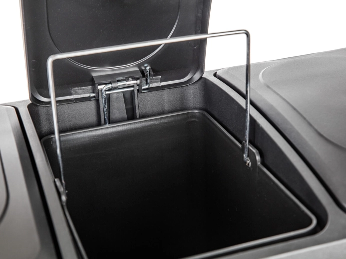 Eenvoudig legen dankzij uitneembare bakken