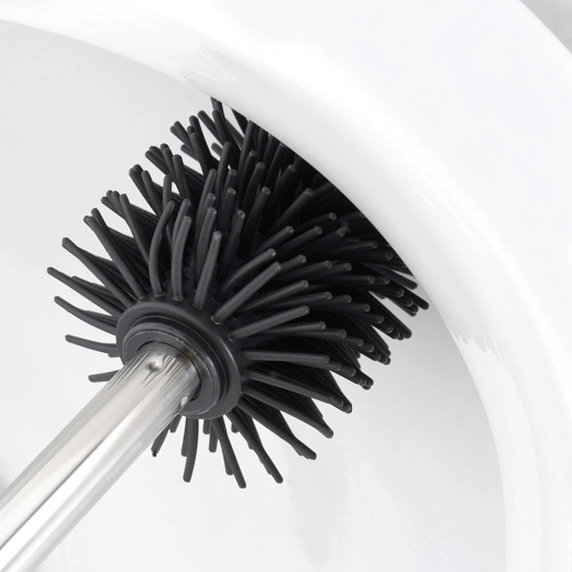 Flexibele siliconen haren voor grondige reiniging