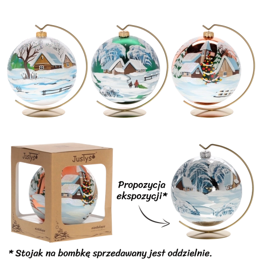Kerstornament kerstbal 15 cm decor - 1 stuk