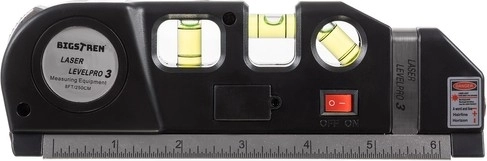 3 libellen incl. 45° en batterijvoeding