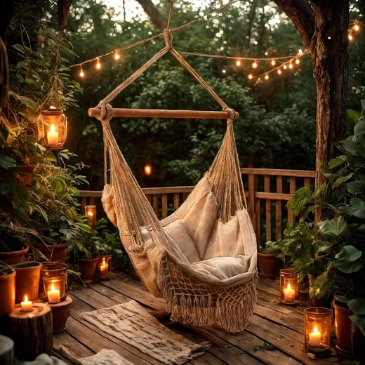 Boho-stijl voor interieur en terras