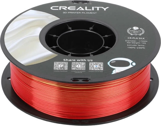 Creality CR-Silk PLA filament goudrood 1,75 mm